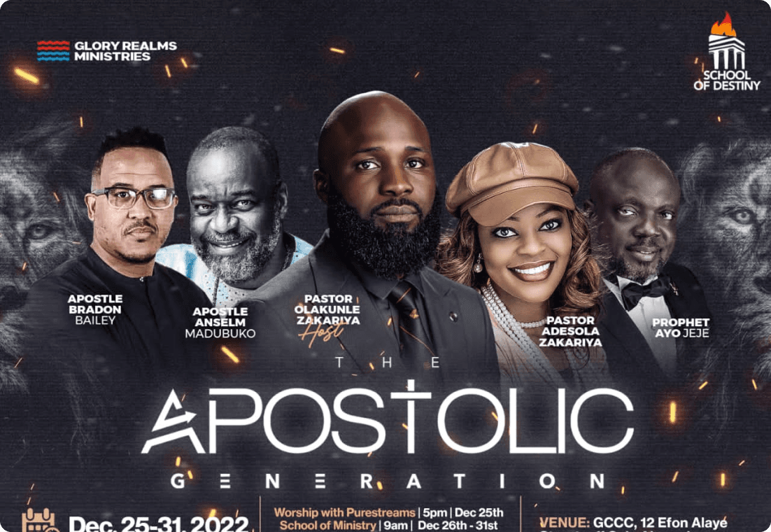 The Apostolic Generation banner